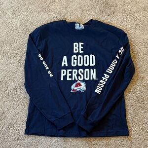 Colorado Avalanche x Be a Good Person Long Sleeve